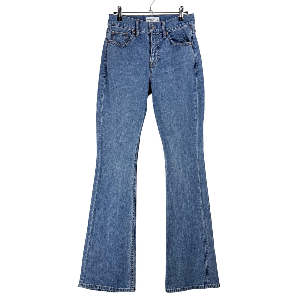 Abercrombie & Fitch Women's Blue Boot Cut Jeans
